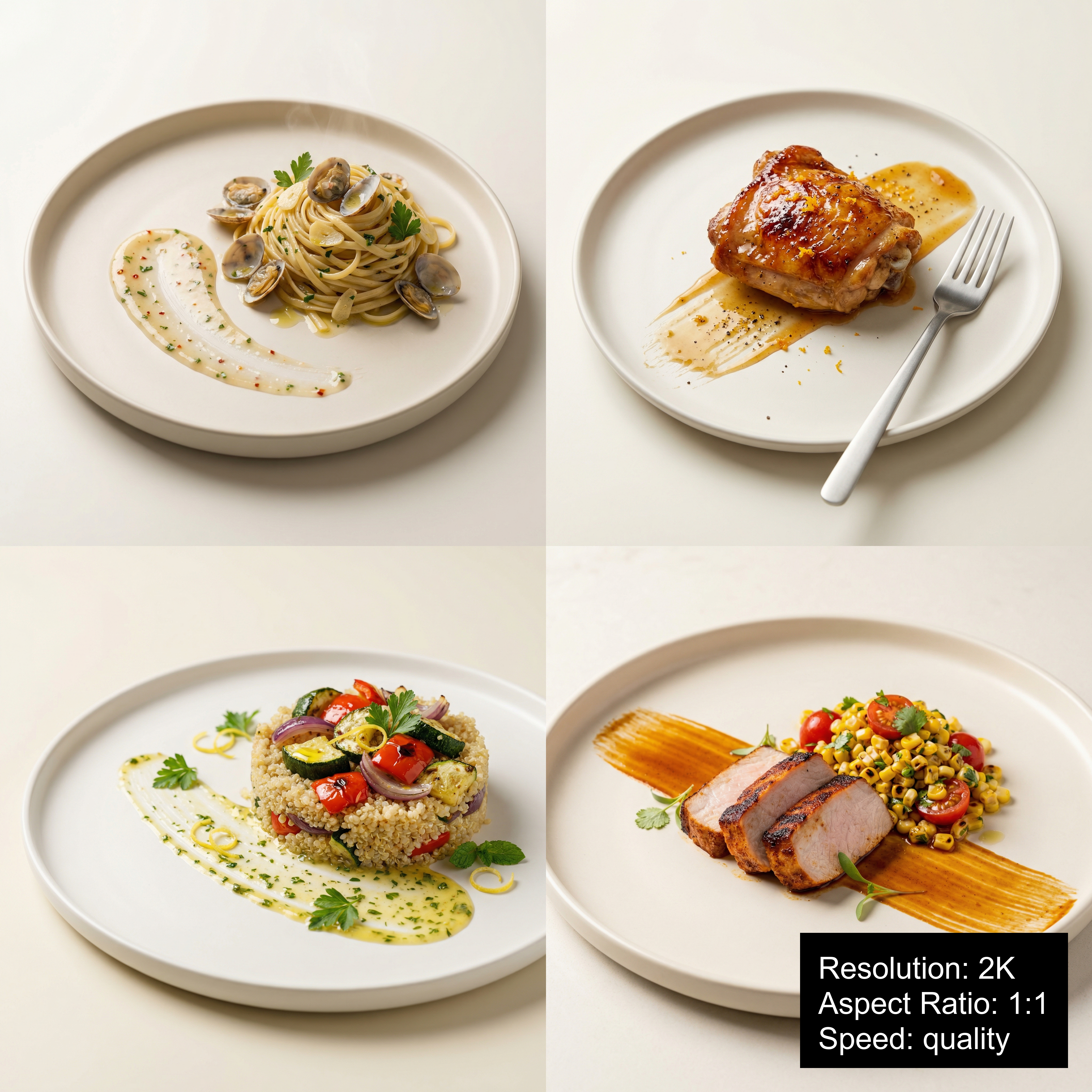 Sauce Brushstroke Showcase (Fine Dining)